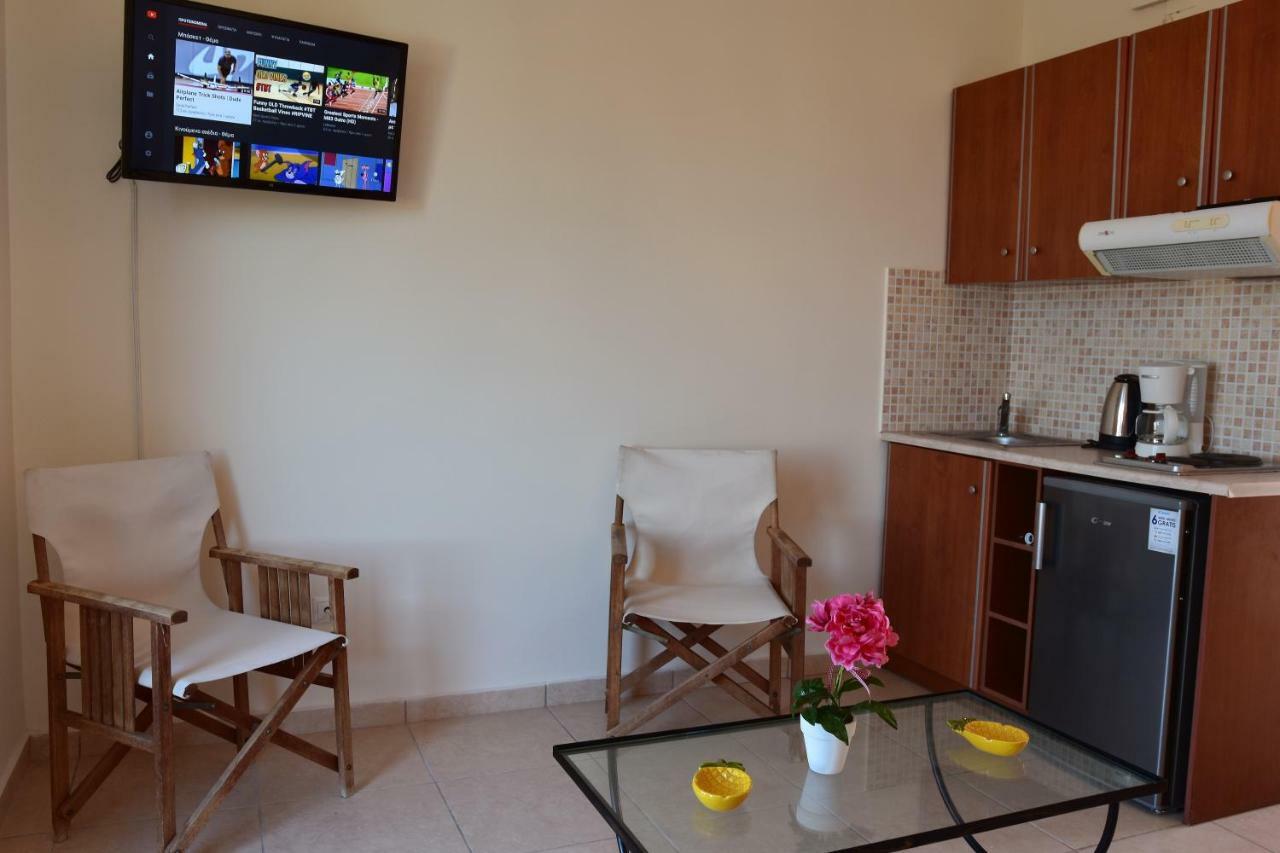 Anais Apartments Megas Limnionas Bagian luar foto